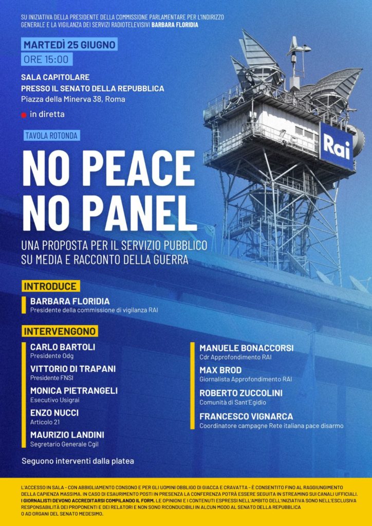 No Peace, no Panel