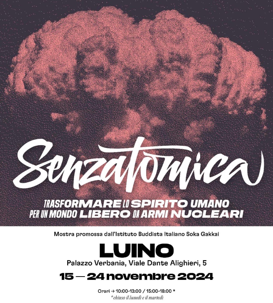 Senzatomica: quali scelte possibili per il disarmo nucleare, il 15 novembre a Luino